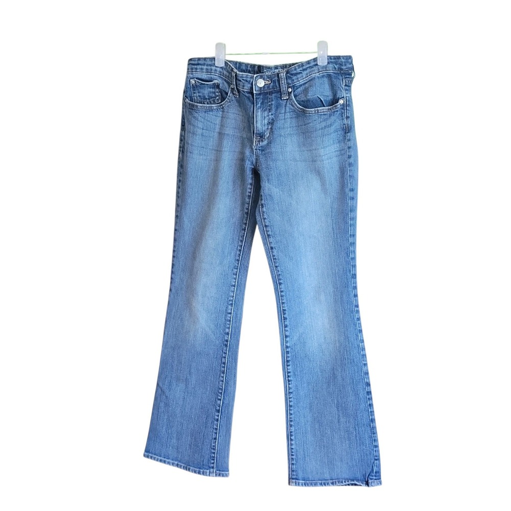 Gap Womens Jeans Blue Size 6/28 S Sexy Boot Low Rise Denim Stretch Cotton Blend